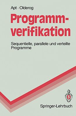 E-Book (pdf) Programmverifikation von Krzysztof R. Apt, Ernst-Rüdiger Olderog