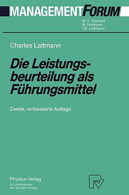 E-Book (pdf) Die Leistungsbeurteilung als Führungsmittel von Charles Lattmann