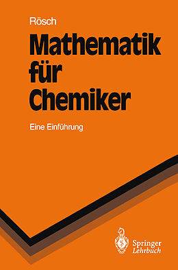 E-Book (pdf) Mathematik für Chemiker von Notker Rösch