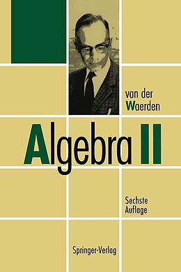 E-Book (pdf) Algebra II von B.L.van der Waerden