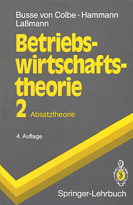 E-Book (pdf) Betriebswirtschaftstheorie von Walter Busse von Colbe, Peter Hammann, Gert Laßmann
