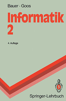 E-Book (pdf) Informatik 2 von Friedrich L. Bauer, Gerhard Goos