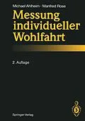 E-Book (pdf) Messung individueller Wohlfahrt von Michael Ahlheim, Manfred Rose