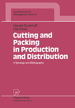 E-Book (pdf) Cutting and Packing in Production and Distribution von Harald Dyckhoff, Ute Finke
