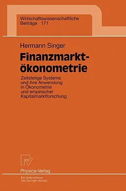 E-Book (pdf) Finanzmarktökonometrie von Hermann Singer