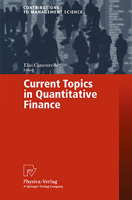 E-Book (pdf) Current Topics in Quantitative Finance von 