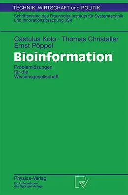 E-Book (pdf) Bioinformation von Castulus Kolo, Thomas Christaller, Ernst Pöppel