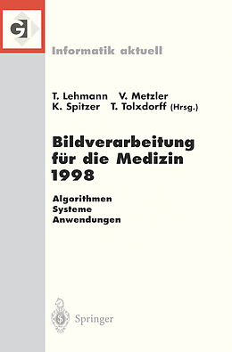 E-Book (pdf) Bildverarbeitung für die Medizin 1998 von 
