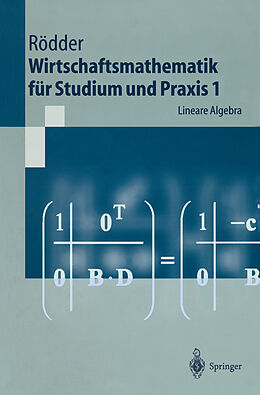 E-Book (pdf) Wirtschaftsmathematik für Studium und Praxis 1 von Wilhelm Rödder