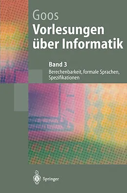 E-Book (pdf) Vorlesungen über Informatik von Gerhard Goos