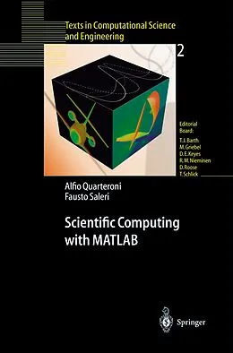 E-Book (pdf) Scientific Computing with MATLAB von Alfio Quarteroni, Fausto Saleri