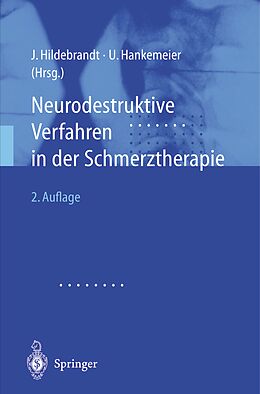 E-Book (pdf) Neurodestruktive Verfahren in der Schmerztherapie von 