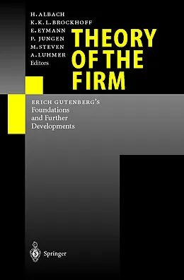 E-Book (pdf) Theory of the Firm von H. Albach, K. Brockhoff, E. Eymann