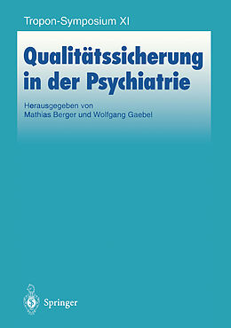 E-Book (pdf) Qualitätssicherung in der Psychiatrie von 