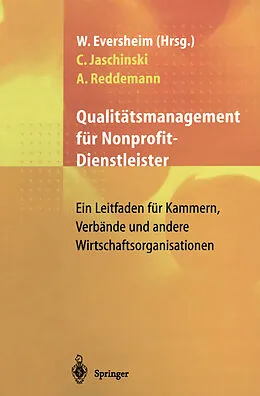 E-Book (pdf) Qualitätsmanagement für Nonprofit-Dienstleister von Christoph Jaschinski, Andreas Reddemann