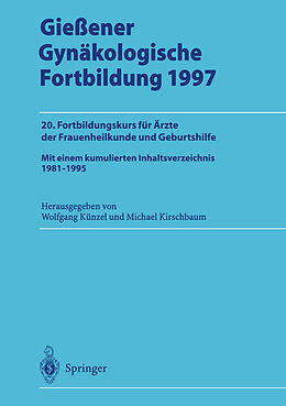 E-Book (pdf) Gießener Gynäkologische Fortbildung 1997 von 