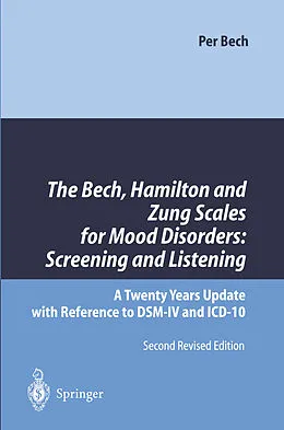 E-Book (pdf) The Bech, Hamilton and Zung Scales for Mood Disorders: Screening and Listening von Per Bech