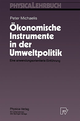 E-Book (pdf) Ökonomische Instrumente in der Umweltpolitik von Peter Michaelis