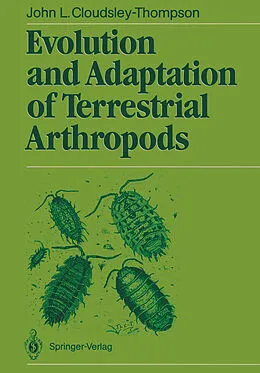 E-Book (pdf) Evolution and Adaptation of Terrestrial Arthropods von John L. Cloudsley-Thompson