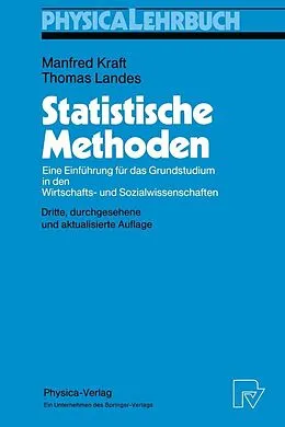 E-Book (pdf) Statistische Methoden von Manfred Kraft, Thomas Landes