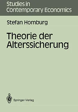 E-Book (pdf) Theorie der Alterssicherung von Stefan Homburg