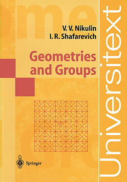 eBook (pdf) Geometries and Groups de Viacheslav V. Nikulin, Igor R. Shafarevich