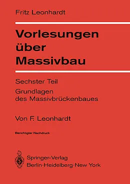 E-Book (pdf) Vorlesungen über Massivbau von F. Leonhardt