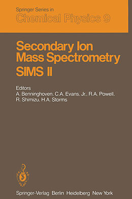 E-Book (pdf) Secondary Ion Mass Spectrometry SIMS II von 