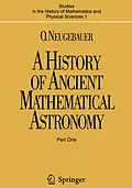 E-Book (pdf) A History of Ancient Mathematical Astronomy von O. Neugebauer
