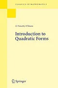 E-Book (pdf) Introduction to Quadratic Forms von O. Timothy O'Meara