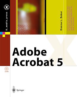 Kartonierter Einband Adobe Acrobat 5 von Donna L. Baker