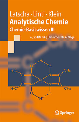 Kartonierter Einband Analytische Chemie von Hans Peter Latscha, Gerald W. Linti, Helmut Alfons Klein