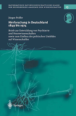 Kartonierter Einband Hirnforschung in Deutschland 1849 bis 1974 von 