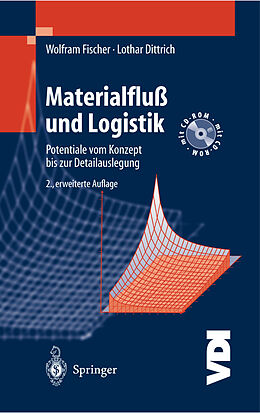 Kartonierter Einband Materialfluß und Logistik von Wolfram Fischer, Lothar Dittrich