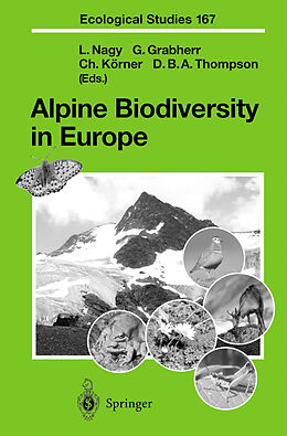 Kartonierter Einband Alpine Biodiversity in Europe von 