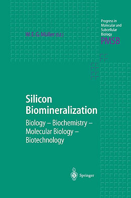 Couverture cartonnée Silicon Biomineralization de 