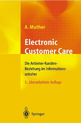 Kartonierter Einband Electronic Customer Care von Andreas Muther