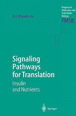 Couverture cartonnée Signaling Pathways for Translation de 