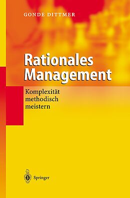 Kartonierter Einband Rationales Management von Gonde Dittmer