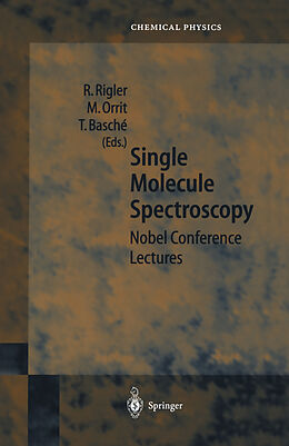 Kartonierter Einband Single Molecule Spectroscopy von 