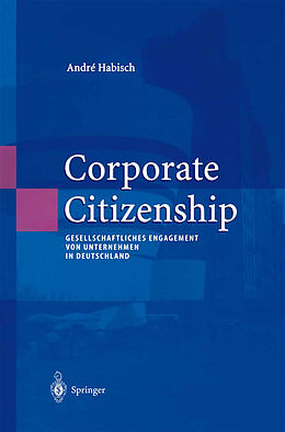 Kartonierter Einband Corporate Citizenship von André Habisch