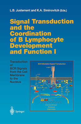 Couverture cartonnée Signal Transduction and the Coordination of B Lymphocyte Development and Function I de 