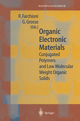 Couverture cartonnée Organic Electronic Materials de 