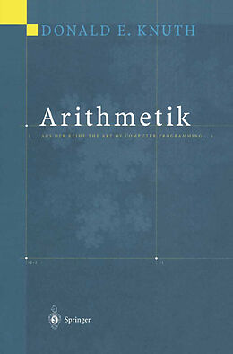 Kartonierter Einband Arithmetik von Donald E. Knuth