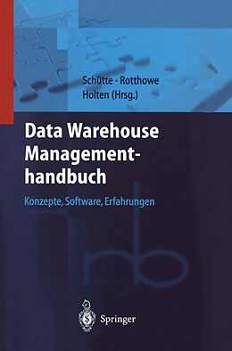 Kartonierter Einband Data Warehouse Managementhandbuch von 