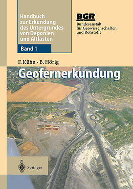 Kartonierter Einband Geofernerkundung von Friedrich Kühn, Bernhard Hörig