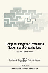 Couverture cartonnée Computer Integrated Production Systems and Organizations de 