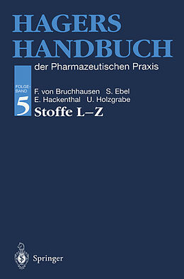 Kartonierter Einband Hagers Handbuch der Pharmazeutischen Praxis von 