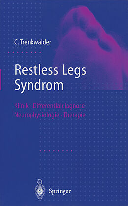 Kartonierter Einband Restless Legs Syndrom von Claudia Trenkwalder