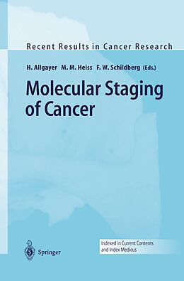 Kartonierter Einband Molecular Staging of Cancer von 